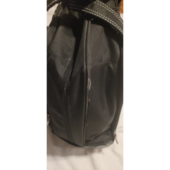 Kensington Contour balance notebook roller bag w retractable handle Onyx black - Picture 15 of 16